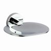 brass soap dish chrome plated
